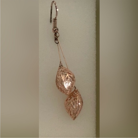Swarovski Rose Gold Drop earrings - Picture 3 of 4